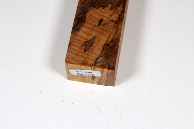 Knife Blank Beech spalted stabilized XCut - Stabi3773