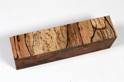 Messergriffblock Buche gestockt stabilisiert XCut - Stabi3775