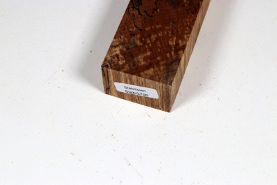 Knife Blank Beech spalted stabilized XCut - Stabi3790