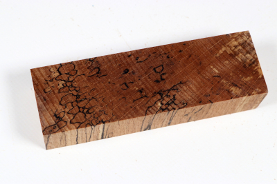 Knife Blank Beech spalted stabilized XCut - Stabi3800