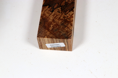 Knife Blank Beech spalted stabilized XCut - Stabi3803