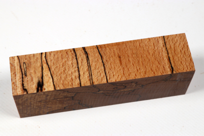 Knife Blank Beech spalted stabilized XCut - Stabi3872