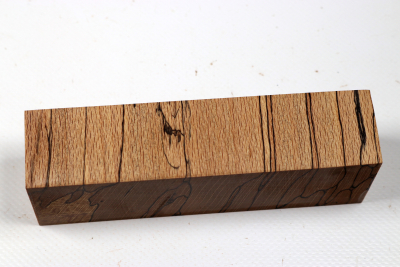 Knife Blank Beech spalted stabilized XCut - Stabi3874