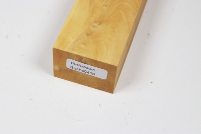 Messergriffblock Buchsbaum  - Buchs0416