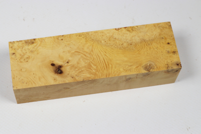 Messergriffblock Buchsbaum Maser - Buchs0518