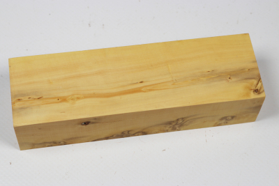 Knife Block Boxwood Burl - Buchs0521
