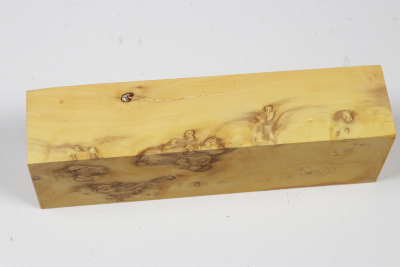 Knife Block Boxwood Burl - Buchs0521