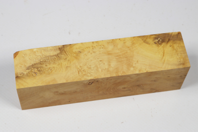 Knife Block Boxwood Burl - Buchs0522