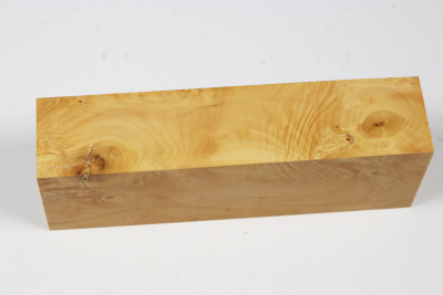 Knife Block Boxwood Burl - Buchs0523