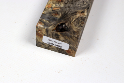 Knife Blank Buckeye Burl stabilized - Stabi3498