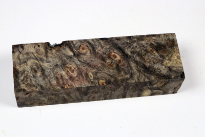 Messergriffblock Buckeye Burl stabilisiert - Stabi3502