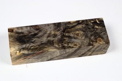 Messergriffblock Buckeye Burl stabilisiert - Stabi3503