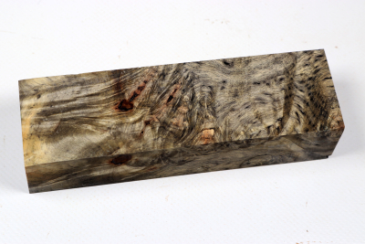 Knife Blank Buckeye Burl stabilized - Stabi3508