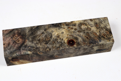 Messergriffblock Buckeye Burl stabilisiert - Stabi3509