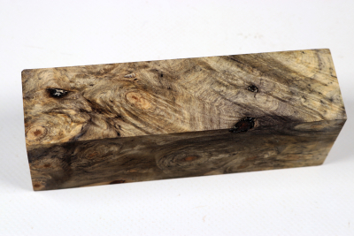 Knife Blank Buckeye Burl stabilized - Stabi3510