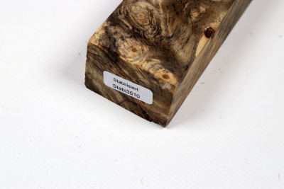 Knife Blank Buckeye Burl stabilized - Stabi3510