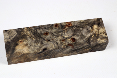 Messergriffblock Buckeye Burl stabilisiert - Stabi3513