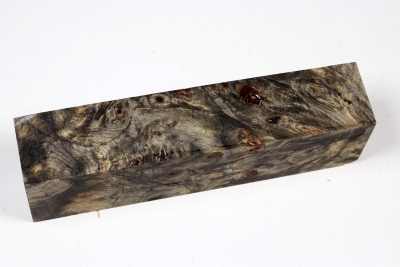 Messergriffblock Buckeye Burl stabilisiert - Stabi3513