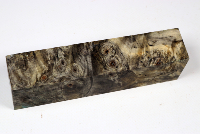 Messergriffblock Buckeye Burl stabilisiert - Stabi3520