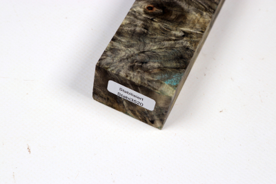 Messergriffblock Buckeye Burl stabilisiert - Stabi3520