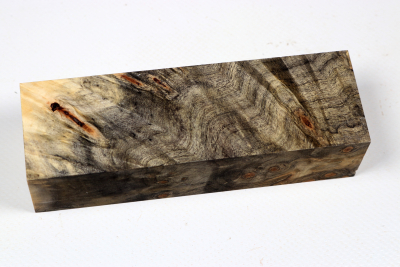 Knife Blank Buckeye Burl stabilized - Stabi3521