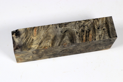 Knife Blank Buckeye Burl stabilized - Stabi3666