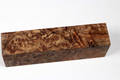 Knife Blank Chechen Burl stabilized - Stabi3594