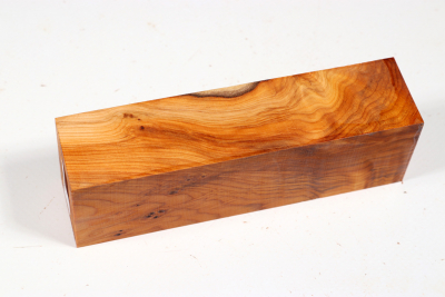Knife Block Yew Burl - Eib1299