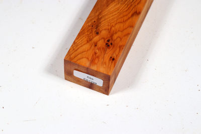Knife Block Yew Burl - Eib1299