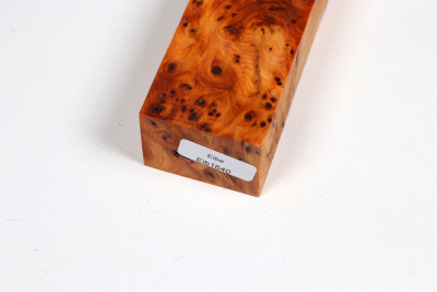 Knife Block Yew Burl - Eib1640