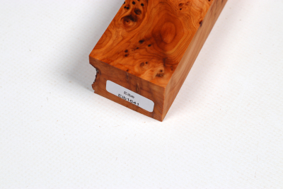 Knife Block Yew Burl - Eib1641