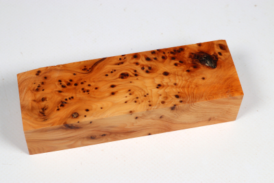Knife Block Yew Burl - Eib1646 Knife Block Yew Burl - Eib1646