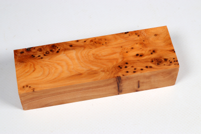 Knife Block Yew Burl - Eib1665 Knife Block Yew Burl - Eib1665