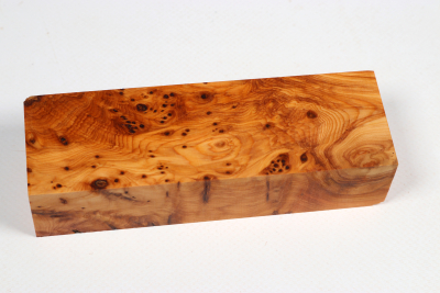 Knife Block Yew Burl - Eib1666 Knife Block Yew Burl - Eib1666