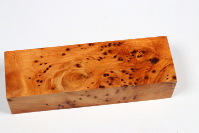 Knife Block Yew Burl - Eib1669 Knife Block Yew Burl - Eib1669