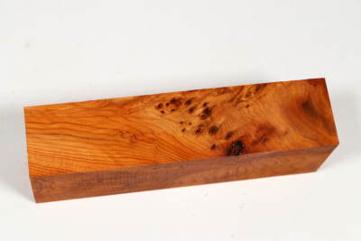 Knife Block Yew Burl - Eib1746