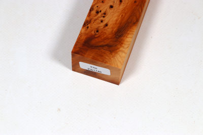 Knife Block Yew Burl - Eib1746