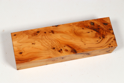 Messergriffblock Eibe Maser - Eib1752