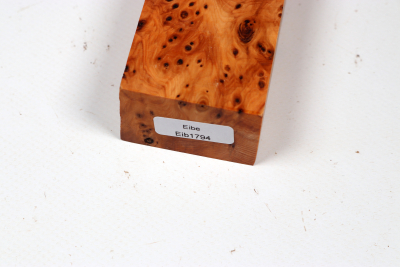 Knife Block Yew Burl - Eib1794