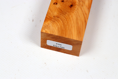 Knife Block Yew Burl - Eib1795