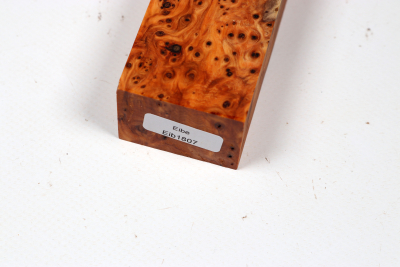 Knife Block Yew Burl - Eib1807