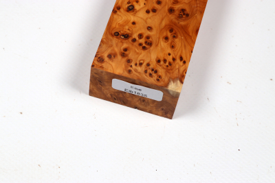 Knife Block Yew Burl - Eib1835