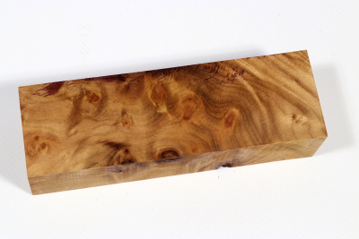 Messergriffblock Golden Madrone - GMadr0514