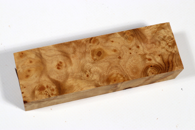 Knife Block Golden Madrone Burl - GMadr0517