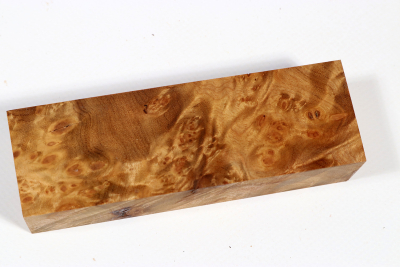 Messergriffblock Golden Madrone - GMadr0525