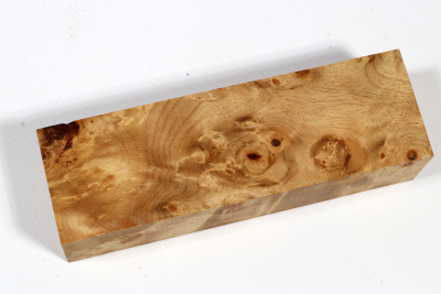 Messergriffblock Golden Madrone - GMadr0526