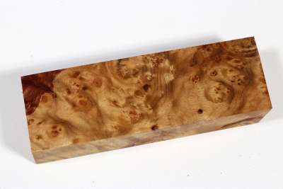 Messergriffblock Golden Madrone - GMadr0530