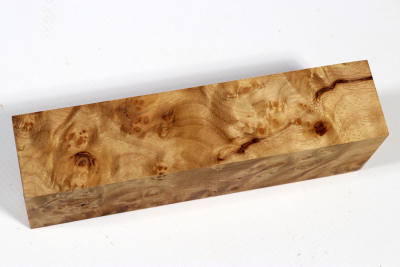 Knife Block Golden Madrone Burl - GMadr0531
