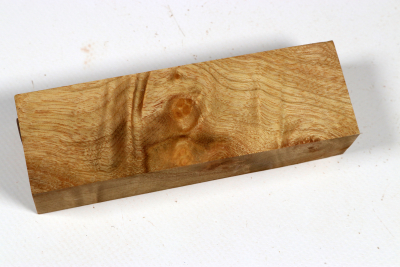 Knife Block Golden Madrone Burl - GMadr0574