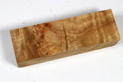 Knife Block Golden Madrone Burl - GMadr0575